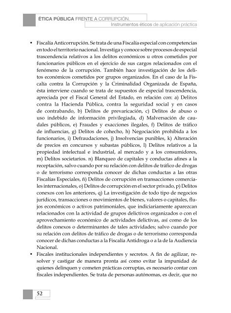 ÉTICA PÚBLICA FRENTE A CORRUPCIÓN