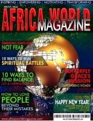 AFRICA WORLD MAGAZINE- WINTER ISSUE 2016