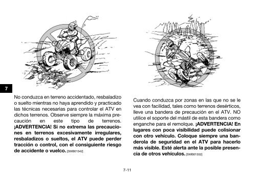 Yamaha YFZ450R - 2010 - Manuale d'Istruzioni Espa&ntilde;ol