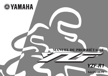 Yamaha YZF-R1 - 2000 - Manuale d'Istruzioni FranÃ§ais