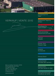 VERKAUF | VENTE 2012