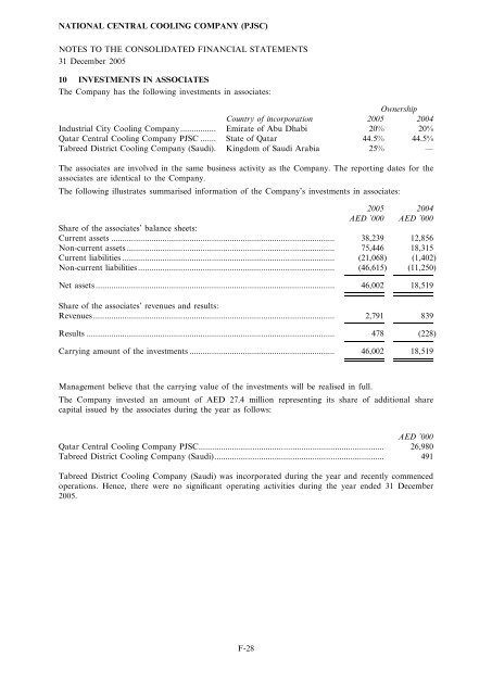 Tabreed 06 Prospectus - London Stock Exchange