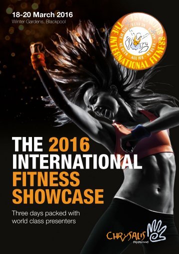 THE 2016 INTERNATIONAL FITNESS SHOWCASE