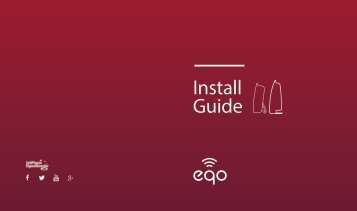 weBoost Eqo Signal Booster Quick Installation Guide