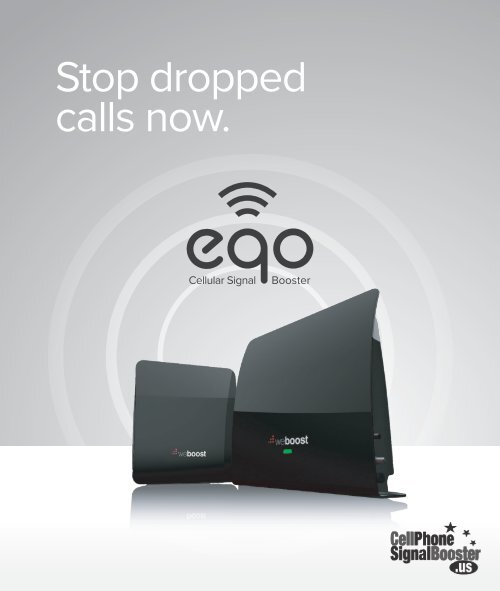 weBoost Eqo Cell Phone Signal Booster Brochure
