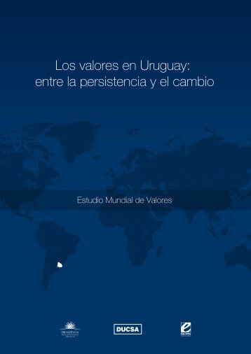 Los valores en Uruguay entre la persistencia y el cambio
