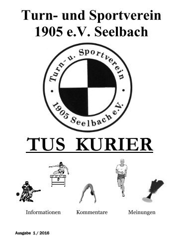 TuS-Kurier- Ausgabe 01-2016