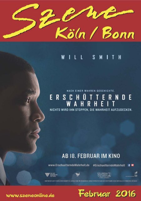 Szene Köln-Bonn, Ausgabe 02.2016