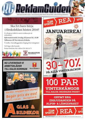 ReklamGuiden Kalix v4 -16 (25/1-31/1)