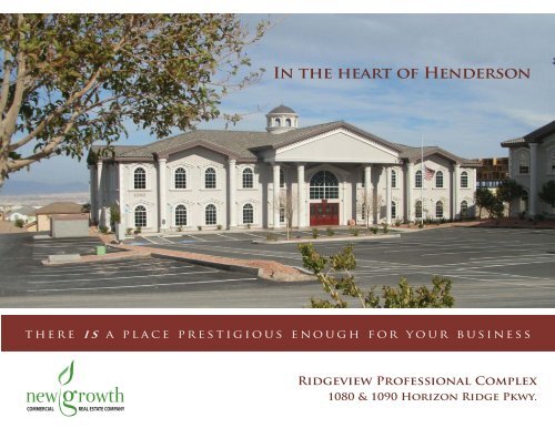 Ridgeview Brochure