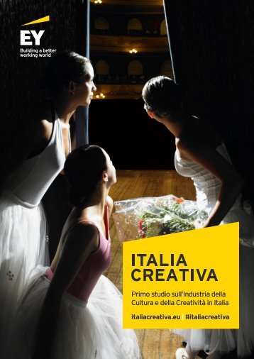 Primo studio sull’Industria della Cultura e della Creatività in Italia
