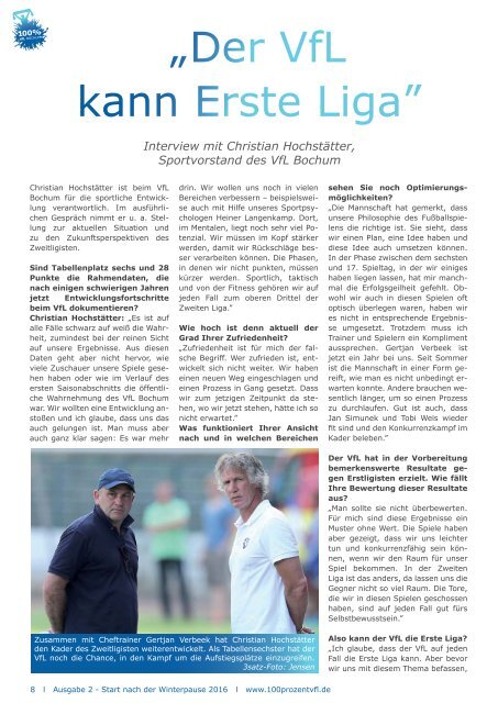 100% VfL Bochum – Ausgabe 2