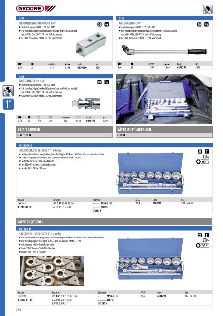 Gedore Katalog