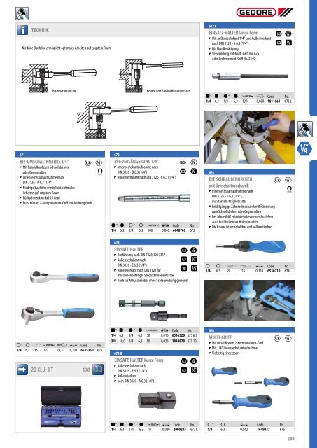 Gedore Katalog