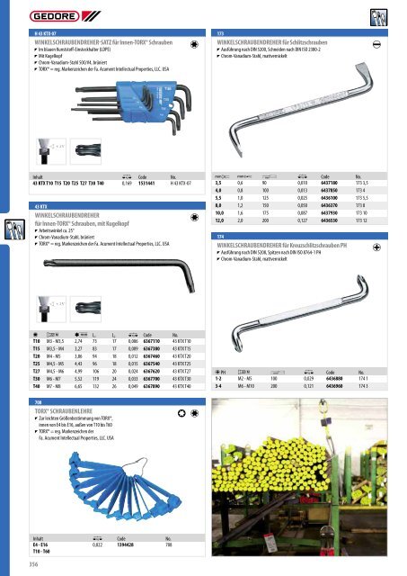 Gedore Katalog