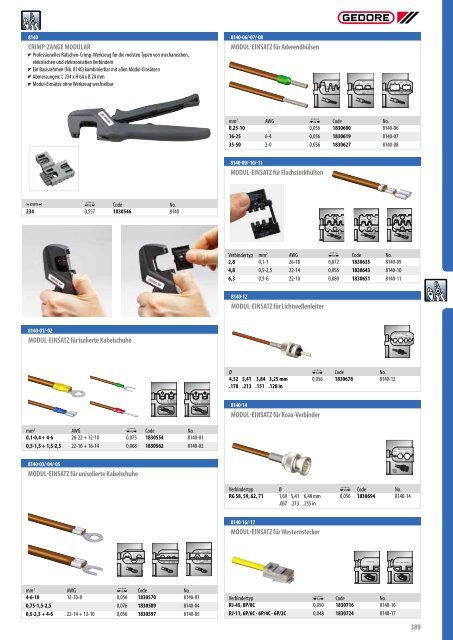 Gedore Katalog