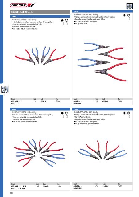 Gedore Katalog