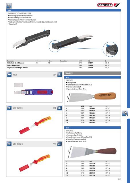 Gedore Katalog