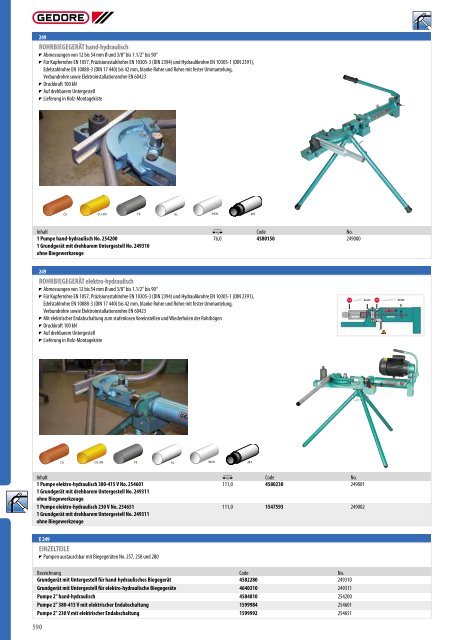 Gedore Katalog