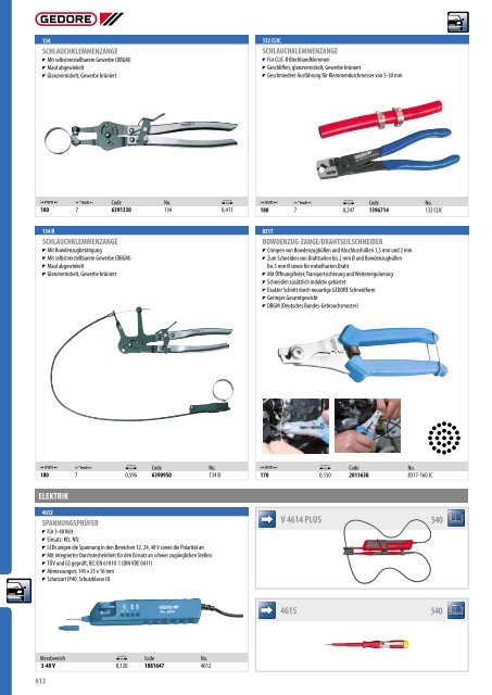 Gedore Katalog