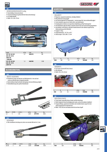 Gedore Katalog