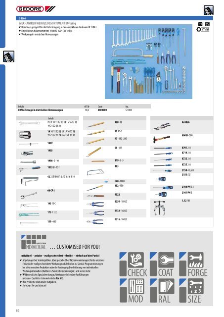 Gedore Katalog