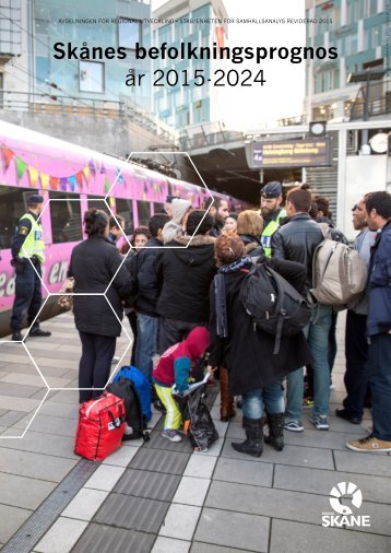 Skånes befolkningsprognos år 2015-2024