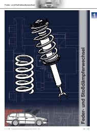 Klann Feder- und Stossdämpferwechsel Katalog