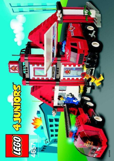 Lego Fire Squad HQ - 4657 (2003) - Quick Fix Station BI, 4657 IN