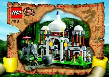 Lego Scorpion Palace - 7418 (2003) - Secret of the Tomb BI 7418