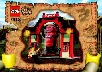 Lego Passage of Jun-Chi - 7413 (2003) - Secret of the Tomb BI 7413
