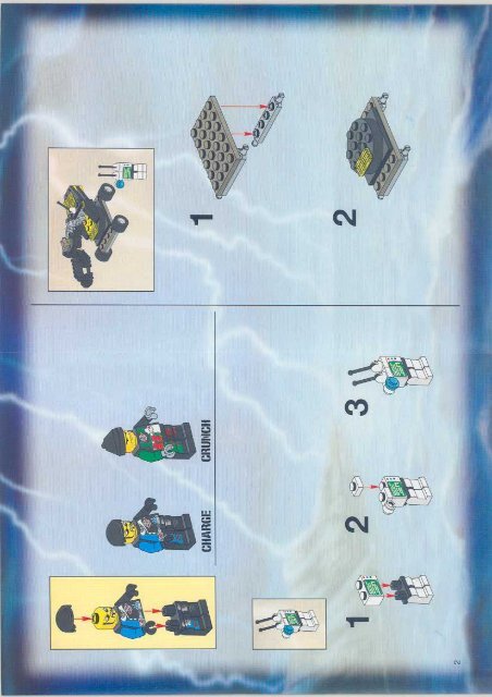 Lego Alpha Team Bomb Squad - 6775 (2001) - Alpha Team Cruiser BI 6775 IN