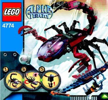 Lego Scorpion Orb Launcher - 4774 (2005) - Chill Speeder BI, 4774