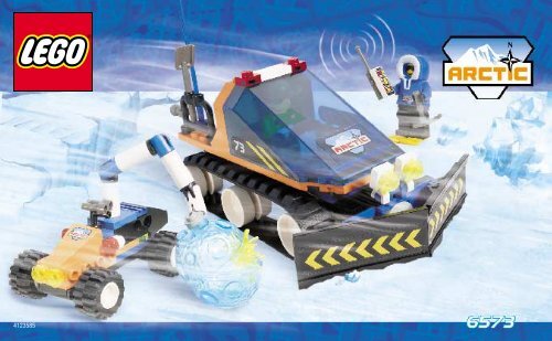 Lego Arctic Expedition - 6573 (2000) - Mobile Outpost BUIL.INT. FOR 6573