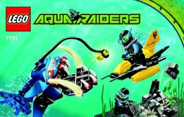 Lego Angler Ambush - 7771 (2006) - Deep Sea Treasure Hunter BI, 7771