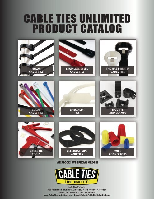 11/" 50lb Black Trigger Releasable Cable Ties 100//bag Part #RT11-50-0C-.30