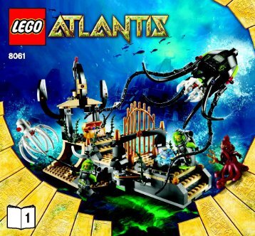Lego Gateway of the Squid - 8061 (2010) - Typhoon Turbo Sub BI 3005/48 - 8061 V 39 1/2