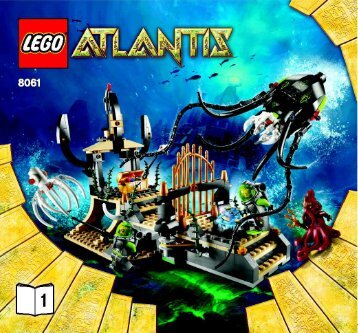 Lego Gateway of the Squid - 8061 (2010) - Typhoon Turbo Sub BI 3005/48 - 8061 V 29 1/2