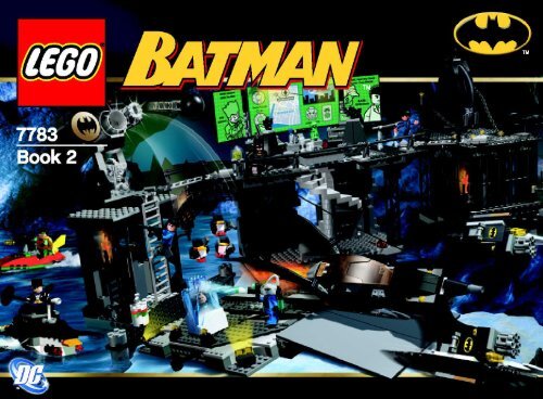 Lego The Batcave&trade;: The Penguin&trade; and Mr. Freez - 7783 (2006) - The Batman&trade; Dragster: Catwoman&trade; Pursuit BI 7783-2 IN