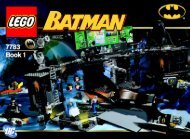 Lego The Batcaveâ¢: The Penguinâ¢ and Mr. Freez - 7783 (2006) - The Batmanâ¢ Dragster: Catwomanâ¢ Pursuit BI 7783-1 IN