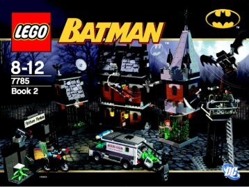 Lego Arkham Asylumâ¢ - 7785 (2006) - The Batmanâ¢ Dragster: Catwomanâ¢ Pursuit BI 7785-2 IN