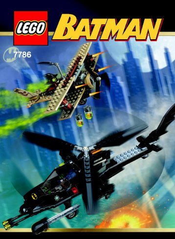 Lego The Batcopterâ¢: The Chase for Scarecrow - 7786 (2007) - The Batmanâ¢ Dragster: Catwomanâ¢ Pursuit BI, 7786