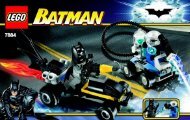 Lego Batman's Buggy: The Escape of Mr. Freeze - 7884 (2008) - The Batmanâ¢ Dragster: Catwomanâ¢ Pursuit BI IN 7884