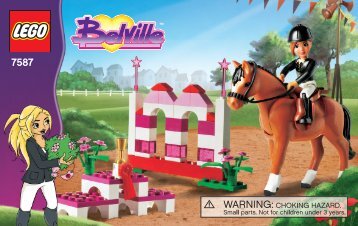 Lego Horse Jumping - 7587 (2008) - The Princess and the Pea BI, 7587