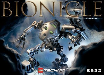 Lego Onua - 8532 (2001) - Pohatu Uniter of Stone BI 8532