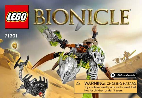 Lego Ketar Creature of Stone - 71301 (2016) - Skull Slicer BI 3010/32, 71301 V39