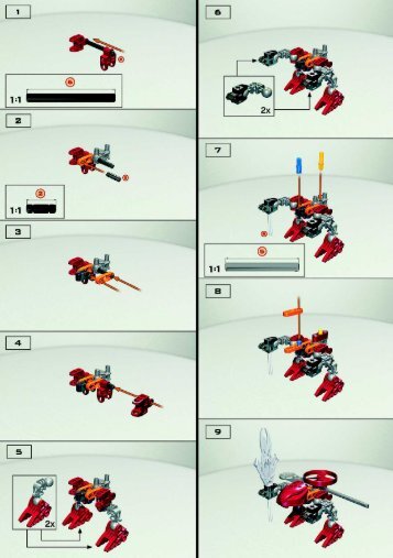 Lego Rahaga Norik - 4877 (2004) - BIONICLE BI, 4877