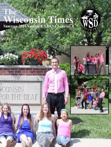 The Wisconsin Times Summer 2015 Vol CXXXVI No 4