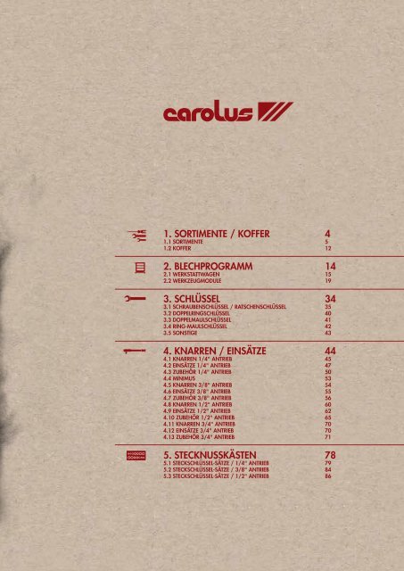 Carolus Katalog 2016