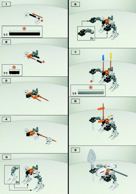 Lego Rahaga Kualus - 4870 (2004) - BIONICLE BI, 4870